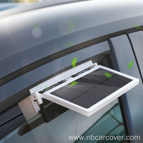 Row Solar Ventilation Fresheners Car Cooling Fan